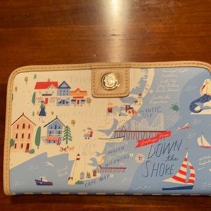 Spartina wallet. Jersey shore theme.